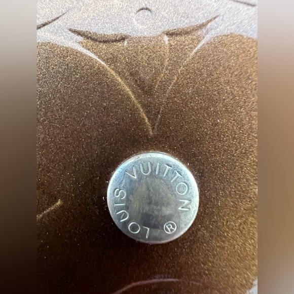 PROJECT Wallet! Auth Louis Vuitton Vernis Wallet, Caramel Color - Picture 6 of 13